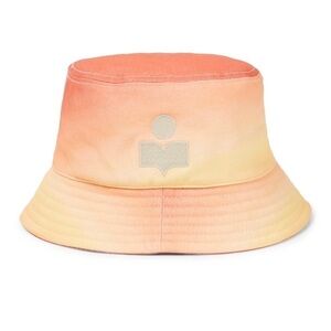 ISABEL MARANT Haley Cloudy Cotton Logo Bucket Hat